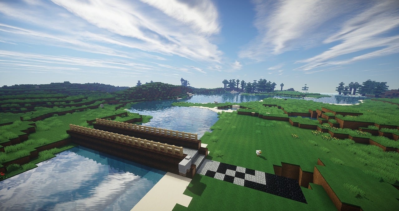 2B2T.FUN服务器截图 - 玩家建造的巨型建筑